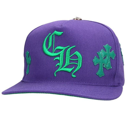 Chrome Hearts CH Embroidered Cross Baseball Cap Size ONE