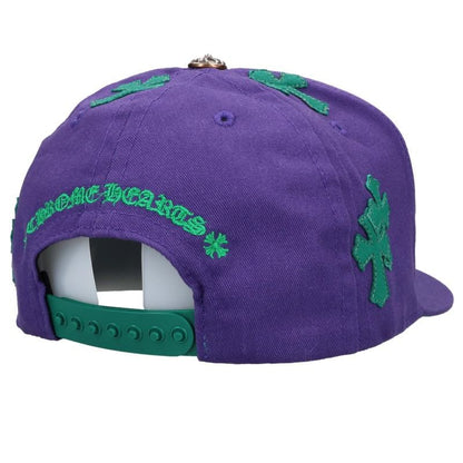 Chrome Hearts CH Embroidered Cross Baseball Cap Size ONE