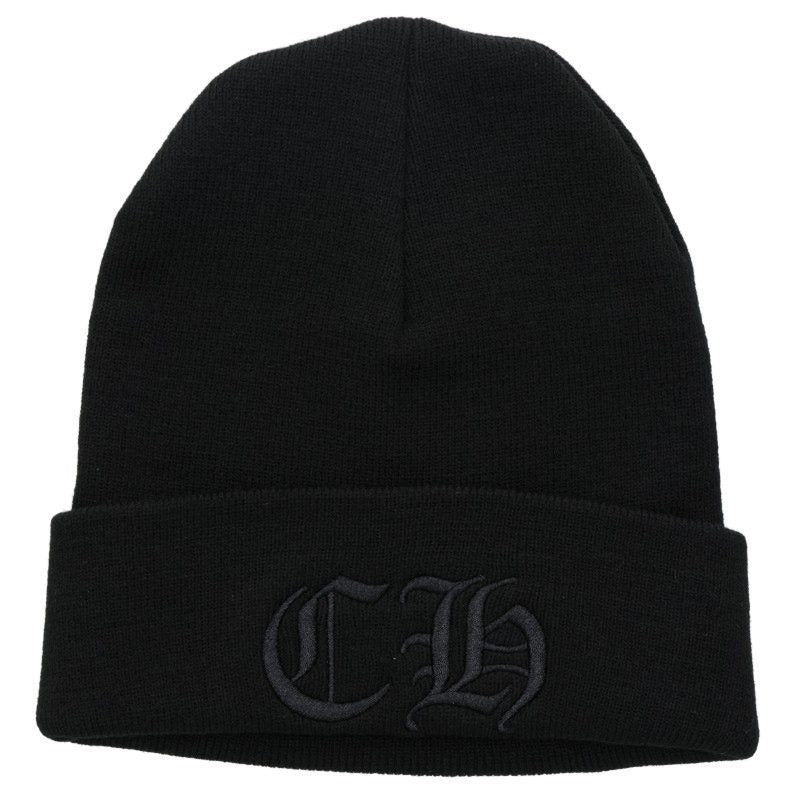 Chrome Hearts CH Logo Acrylic Watch Cap Black Size OS
