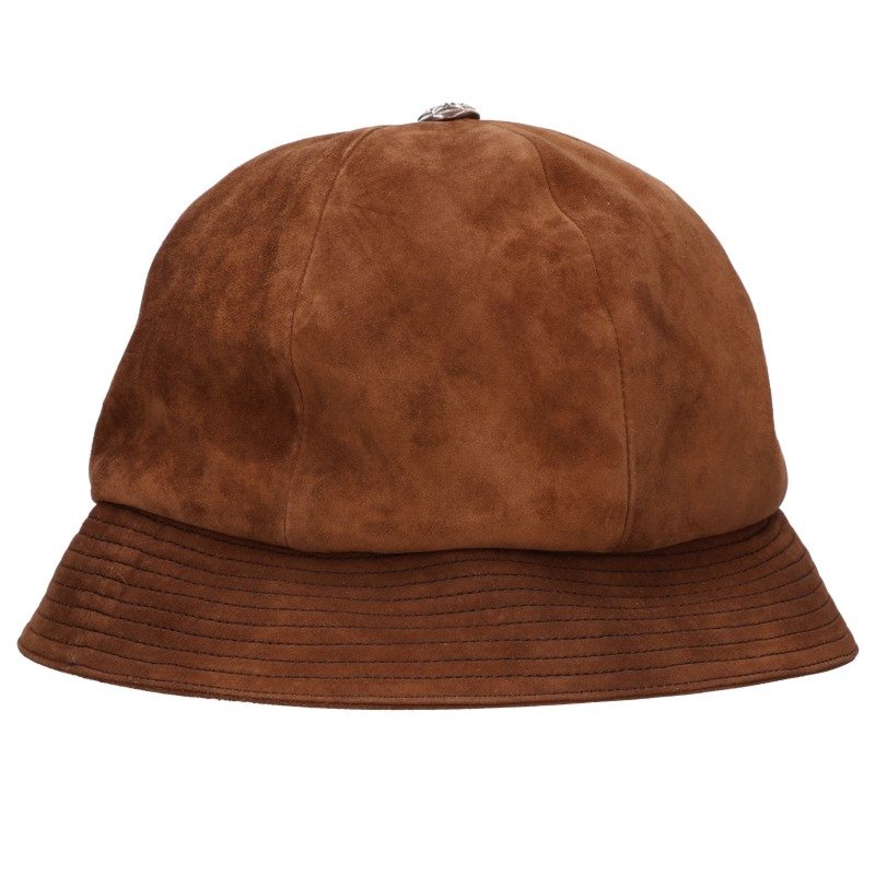 Chrome Hearts Star Button Suede Bucket Hat