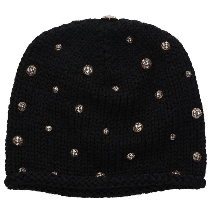Chrome Hearts Cross Ball Cashmere Beanie