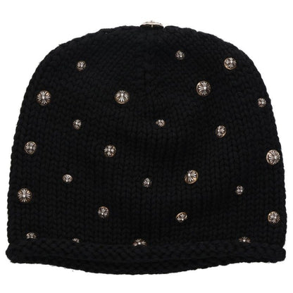 Chrome Hearts Cross Ball Cashmere Beanie