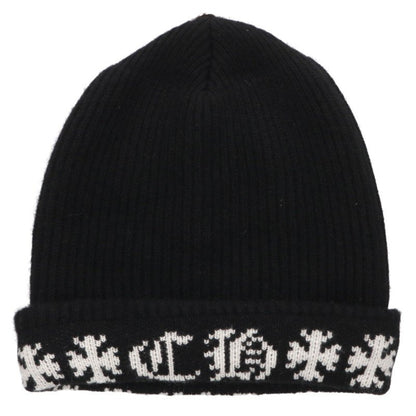 Chrome Hearts BIG DADDY Cross Ball Cashmere Beanie