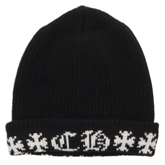 Chrome Hearts BIG DADDY Cross Ball Cashmere Beanie