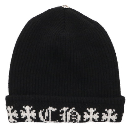 Chrome Hearts BIG DADDY Cross Ball Cashmere Beanie