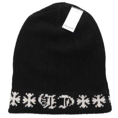 Chrome Hearts BIG DADDY Cross Ball Cashmere Beanie