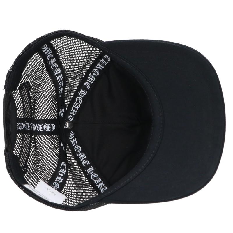 Chrome Hearts FUCK Patch Trucker Cap Black/Silver Size ONE