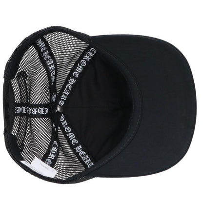 Chrome Hearts FUCK Patch Trucker Cap Black/Silver Size ONE