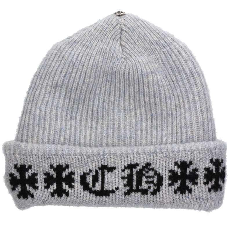 Chrome Hearts Big Daddy Cashmere Knit Beanie