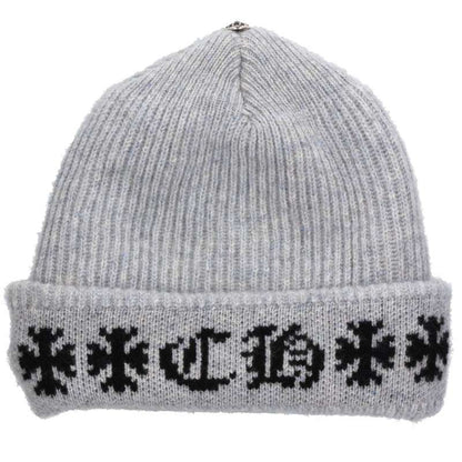 Chrome Hearts Big Daddy Cashmere Knit Beanie