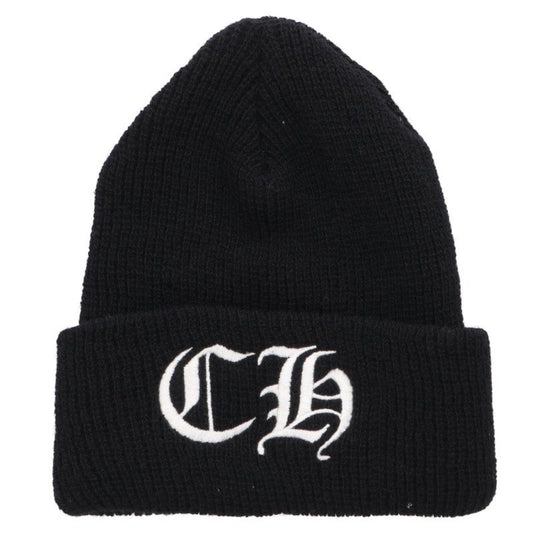 Chrome Hearts WOOL WATCH CAP CH Embroidered Beanie Black