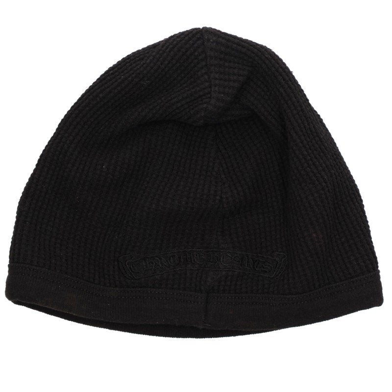 Chrome Hearts Old Thermal Cotton Beanie Black