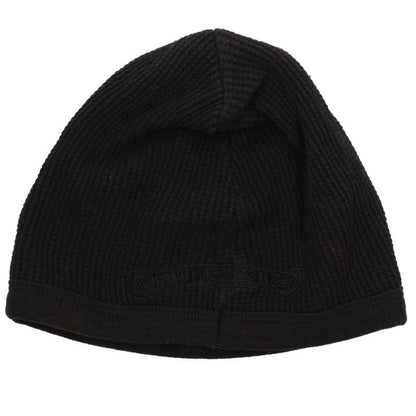 Chrome Hearts Old Thermal Cotton Beanie Black