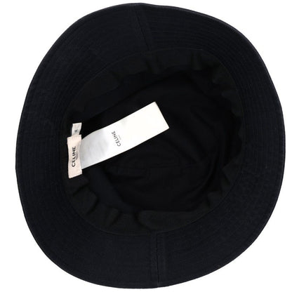 CELINE Triomphe Embroidery Cotton Bucket Hat Multi Size M