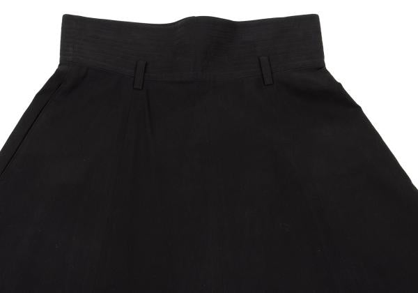 JURGEN LEHL High Waist Long Cotton Skirt Dark Navy Size M