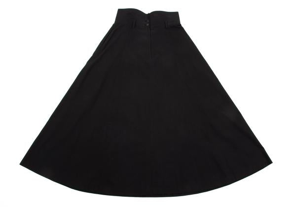 JURGEN LEHL High Waist Long Cotton Skirt Dark Navy Size M