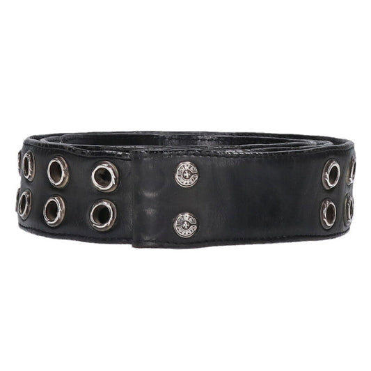 Chrome Hearts DBL Grommet Leather Belt Size ONE SIZE
