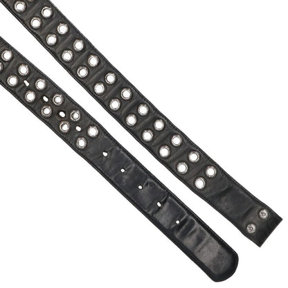Chrome Hearts DBL Grommet Leather Belt