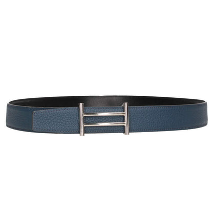 HERMES Y-Stamp H Buckle Reversible Leather Size ONE SIZE