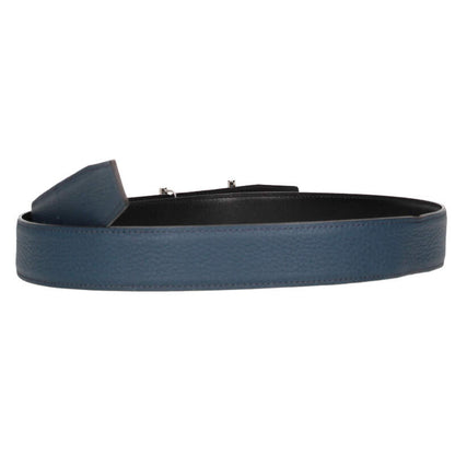 HERMES Y-Stamp H Buckle Reversible Leather Size ONE SIZE