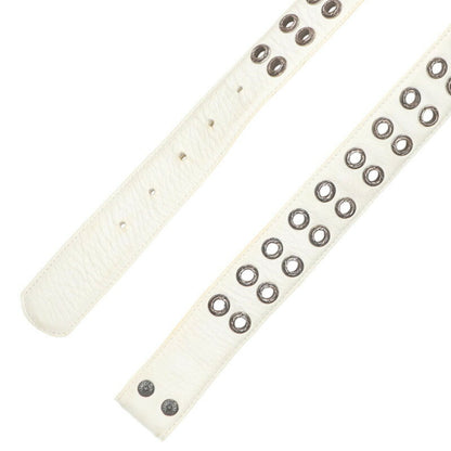 Chrome Hearts Double Grommet Leather Belt Size ONE SIZE