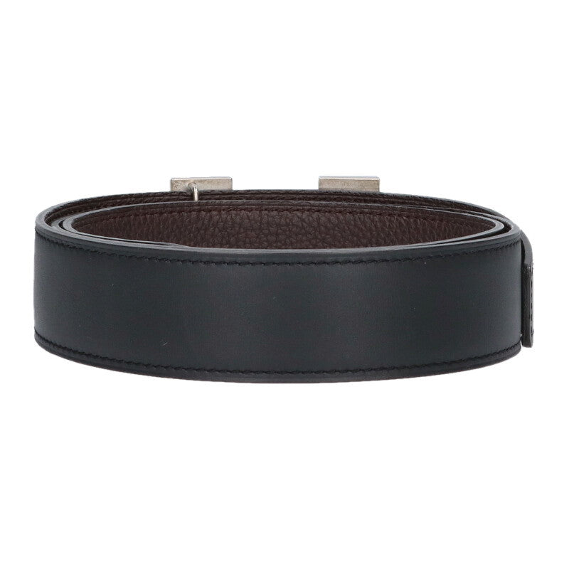HERMES Constance X-Stamp H Buckle Leather Belt Size ONE SIZE