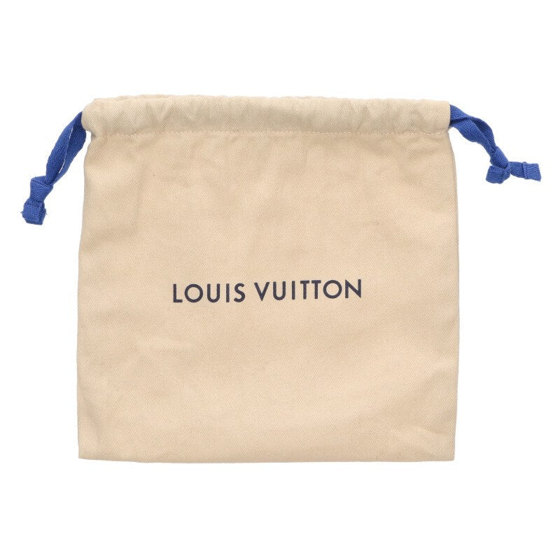 Louis Vuitton Logo Leather Belt Brown x Black Size 85