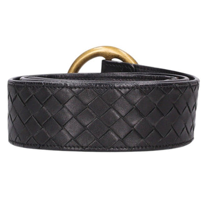 BOTTEGA VENETA Intrecciato Leather Belt Size ONE SIZE