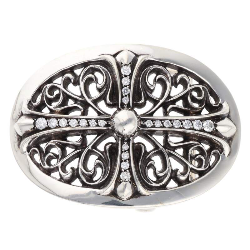 Chrome Hearts 1.5 Classic Oval Diamond Buckle Size ONE SIZE