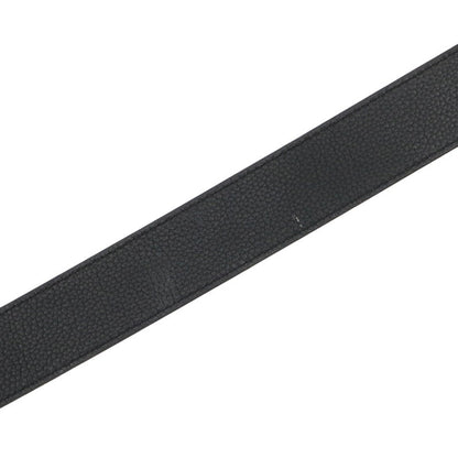 Louis Vuitton LV Leather Belt Black Size 85