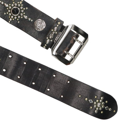 GABOR x Royston RG-1 Skull Stud Leather Belt Size ONE SIZE