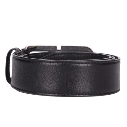 BALENCIAGA BB Logo Buckle Leather Belt Size ONE SIZE