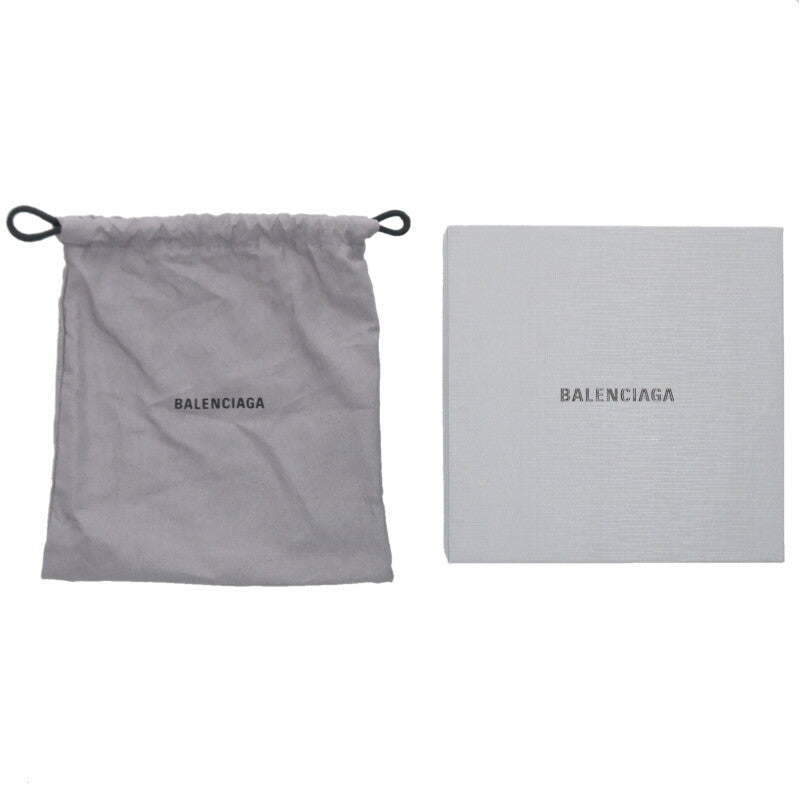 BALENCIAGA BB Logo Buckle Leather Belt Size ONE SIZE
