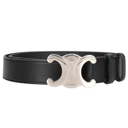 CELINE S-NE-0214 Triomphe Buckle Belt Size ONE SIZE