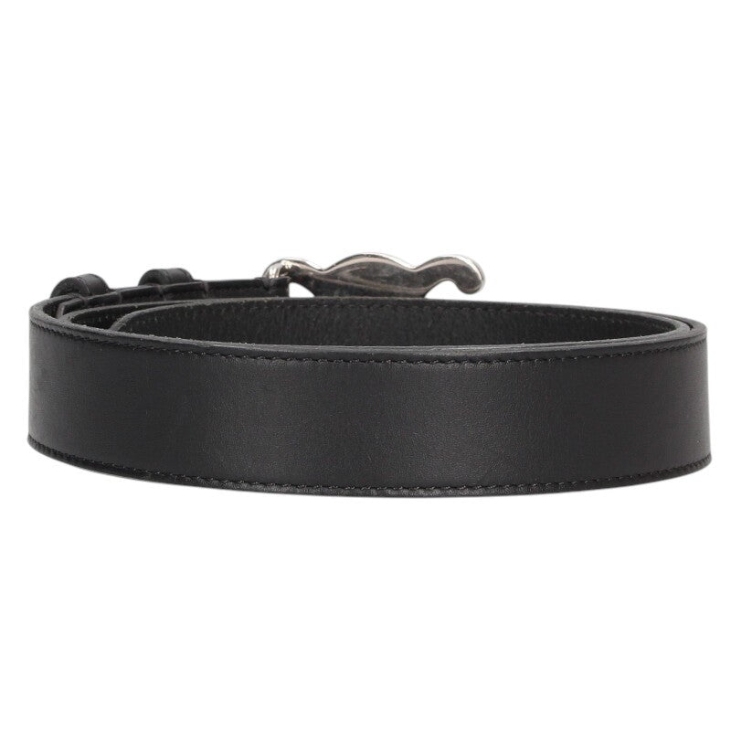 CELINE S-NE-0214 Triomphe Buckle Belt Size ONE SIZE