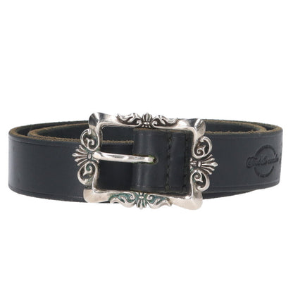 foot the coacher SINGLE BELT Silver Buckle Size ONE SIZE