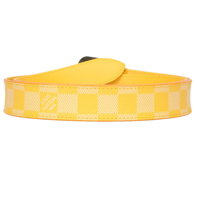 LOUISVUITTON Ceinture Tresor Damier Leather Size ONE SIZE