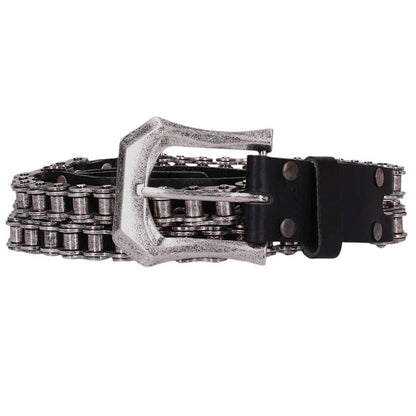 PROJECT GR BICYCLE CHAIN BELT Black/Silver Size ONE SIZE