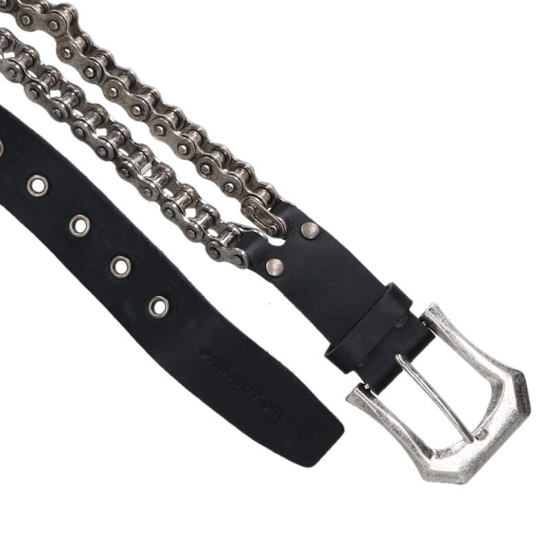PROJECT GR BICYCLE CHAIN BELT Black/Silver Size ONE SIZE