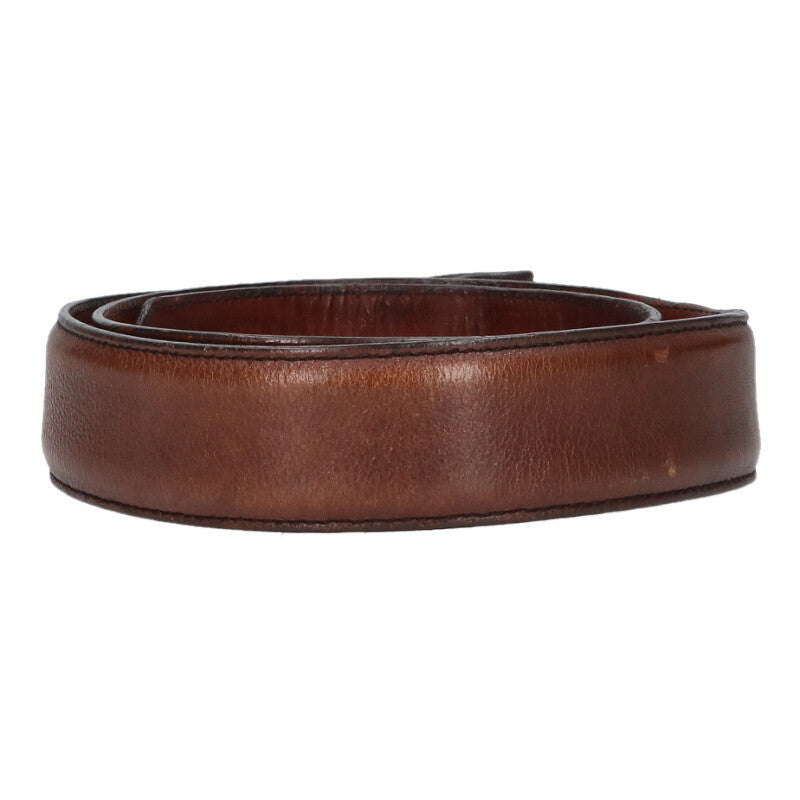 Chrome Hearts 1.5" Scroll Label Rivet Leather Size ONE Multi