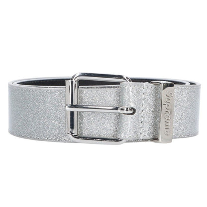 SUPREME Glitter Vinyl Ranger Belt Silver Size ONE SIZE