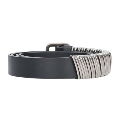 JILSANDER Flat Metal Square Buckle Belt Size ONE SIZE