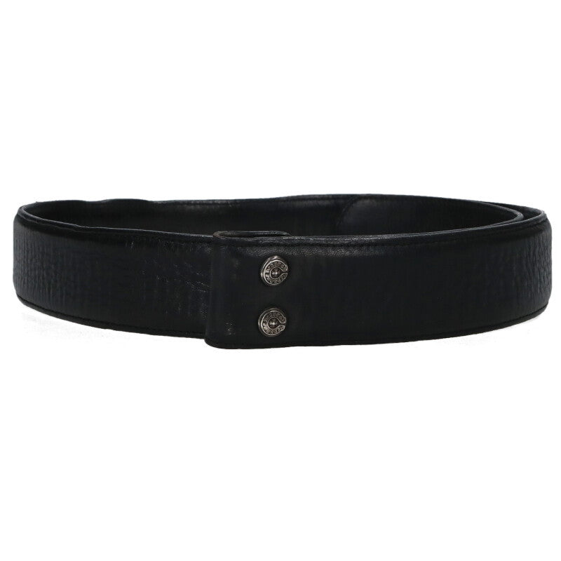 Chrome Hearts 1.5" Scroll Label Rivets Leather Size ONE SIZE