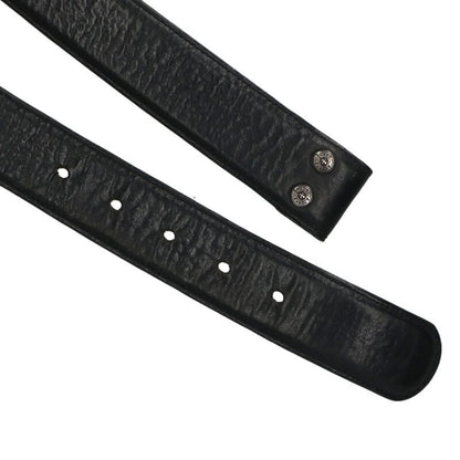Chrome Hearts 1.5" Scroll Label Rivets Leather Size ONE SIZE