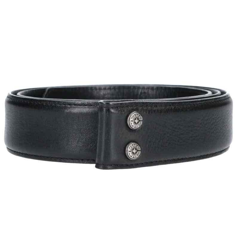 Chrome Hearts 1.5" Scroll Label Rivets Leather Size Multi