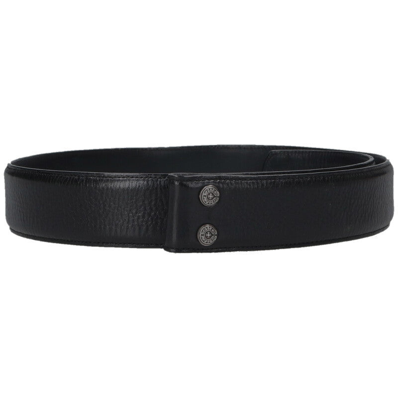 Chrome Hearts 1.5" Scroll Label Rivet Leather Size ONE SIZE