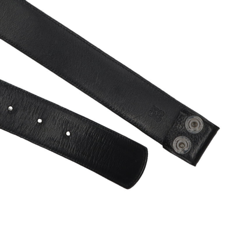 Chrome Hearts 1.5" Scroll Label Rivet Leather Size ONE SIZE