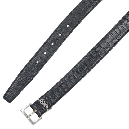 SAINT LAURENT PARIS Cassandra Leather Belt Size ONE SIZE