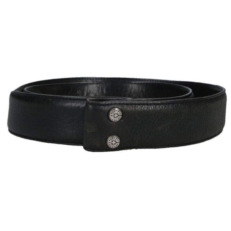 Chrome Hearts 1.5" Scroll Label Rivets Leather Size ONE SIZE