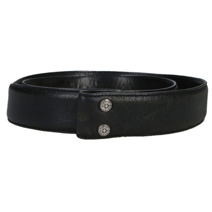 Chrome Hearts 1.5" Scroll Label Rivets Leather Size ONE SIZE